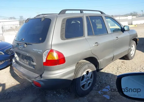 2004 Hyundai Santa Fe Gls z USA, uszkodzony, nr VIN KM8SC13D64U569269